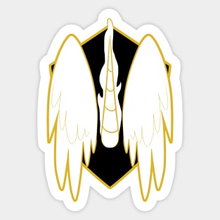 Alicorn Shield Sticker